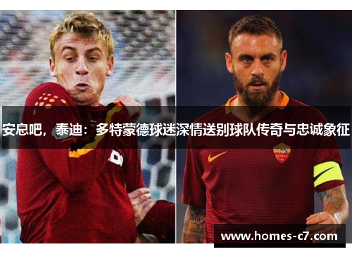 安息吧，泰迪：多特蒙德球迷深情送别球队传奇与忠诚象征